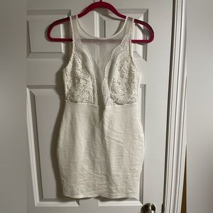 White Lulus dress size small